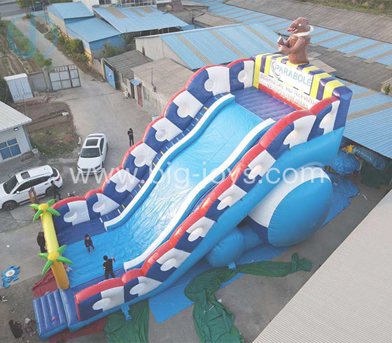 Inflatable Bear Slide ---Zhengzhou Bigjoys Amusement Equipment Co., Ltd